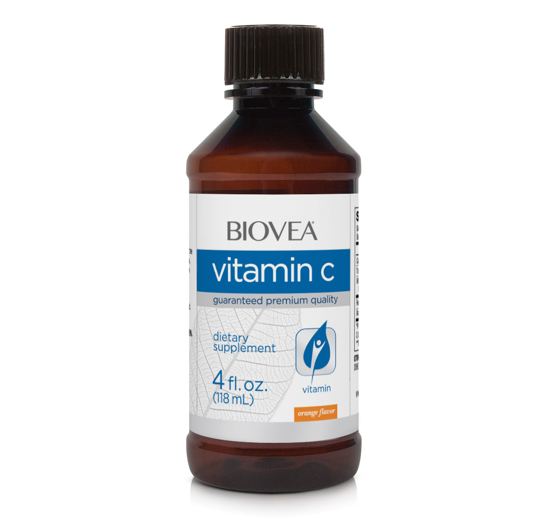 VITAMIN C LIQUID (Orange) (4 fl oz) 118ml