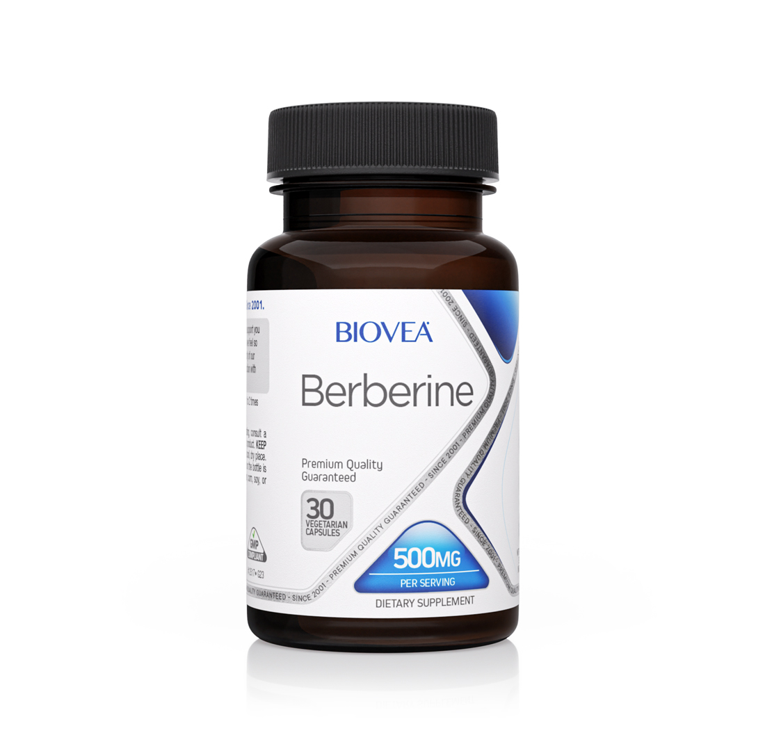 BERBERINE 500mg 30 Vegetarian Capsules