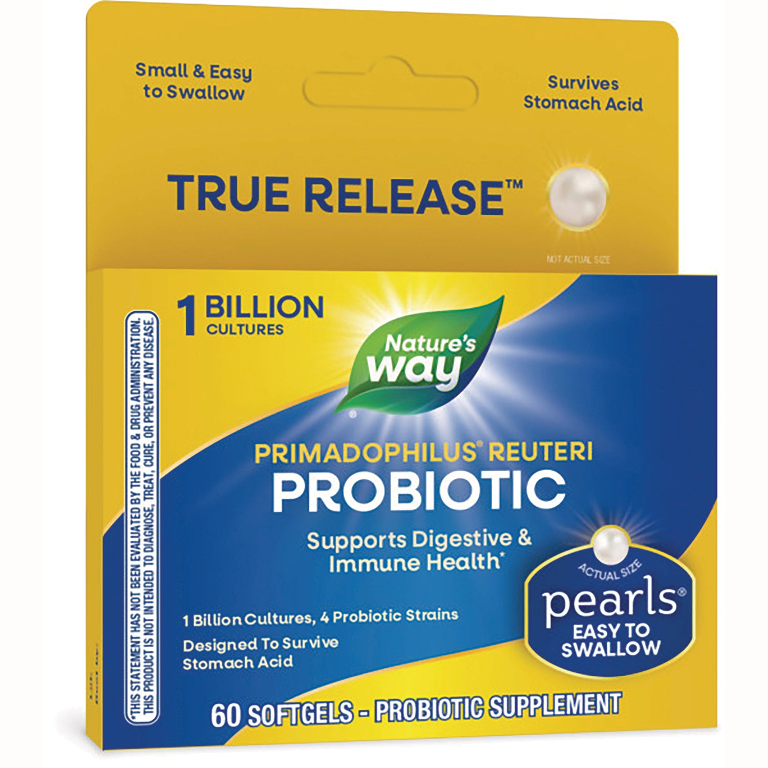 Primadophilus Reuteri Probiotic Pearls