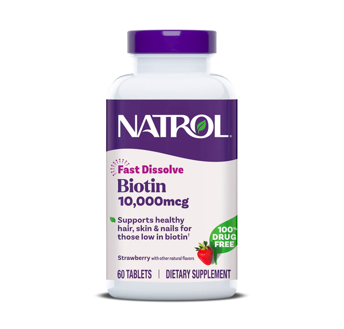 BIOTIN 10,000mcg 60 Tablets (Fast Dissolve)