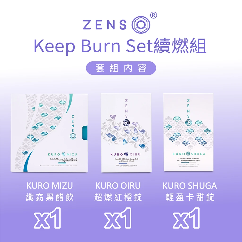 ZENSO Keep Burn Set 續燃組