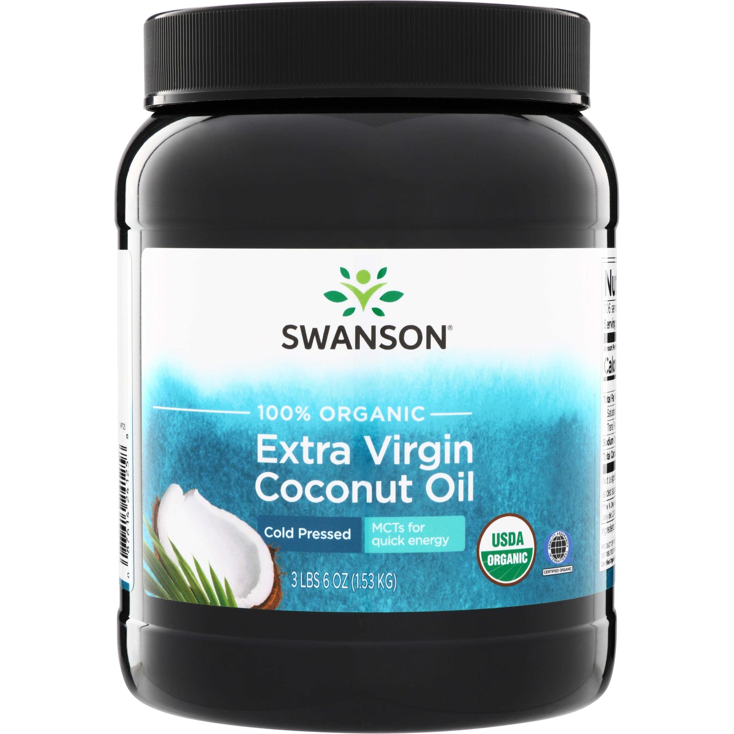 100% Organic Extra Virgin Coconut Oil - Cold Pressed
