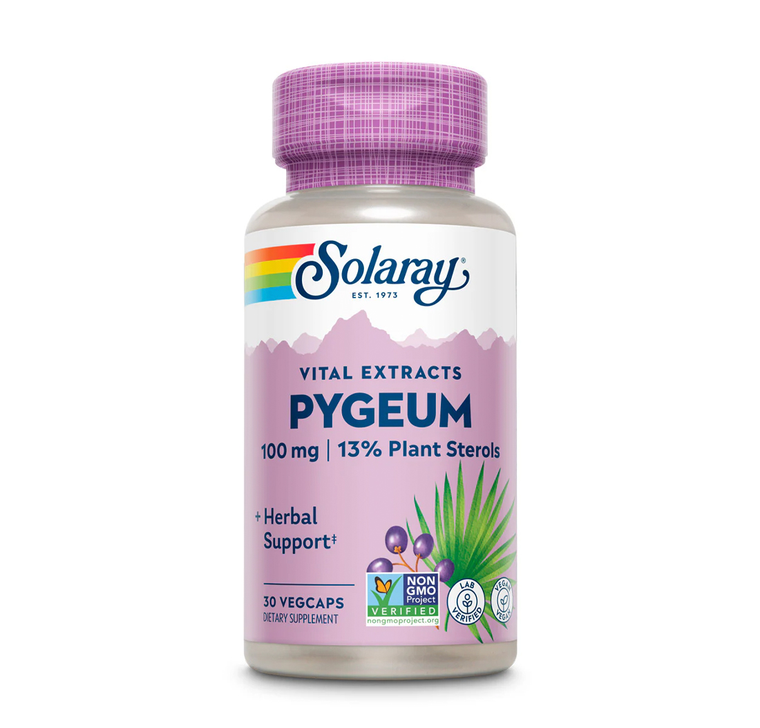 PYGEUM BARK EXTRACT 100mg 30 Vegetarian Capsules
