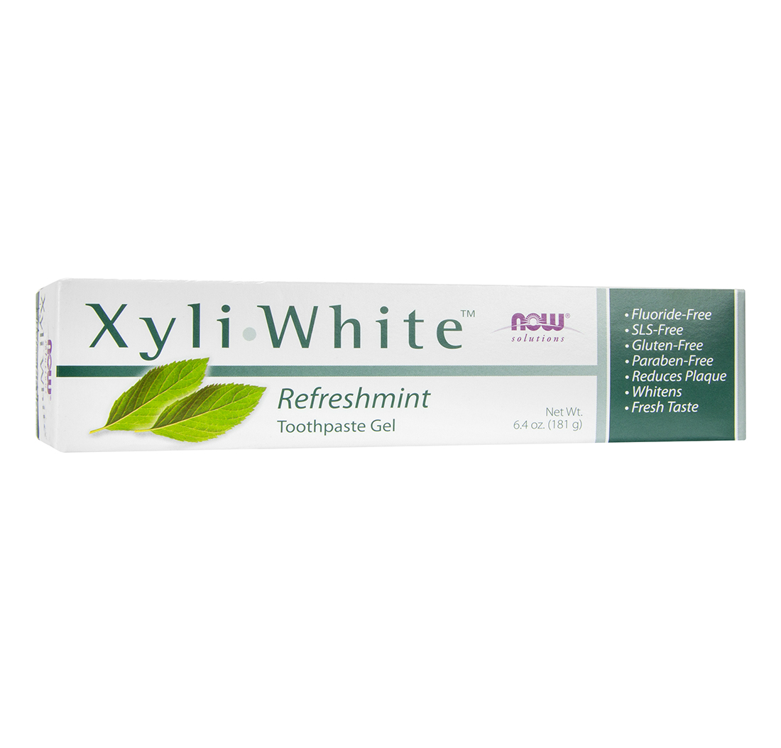 XYLIWHITE TOOTHPASTE GEL (Fluoride-Free) (Refreshmint) (6.4oz) 181g