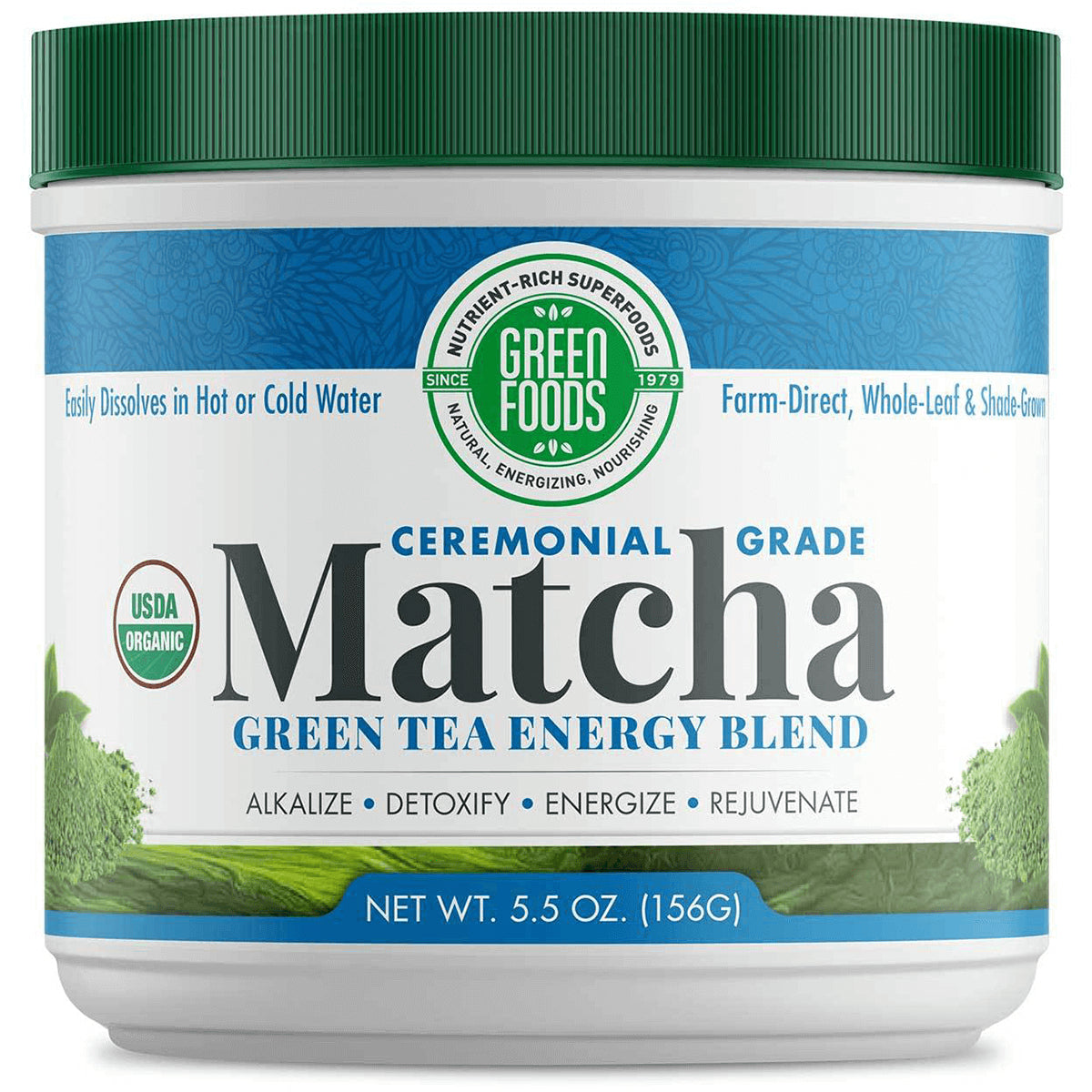 Ceremonial Grade Matcha Green Tea Energy Blend