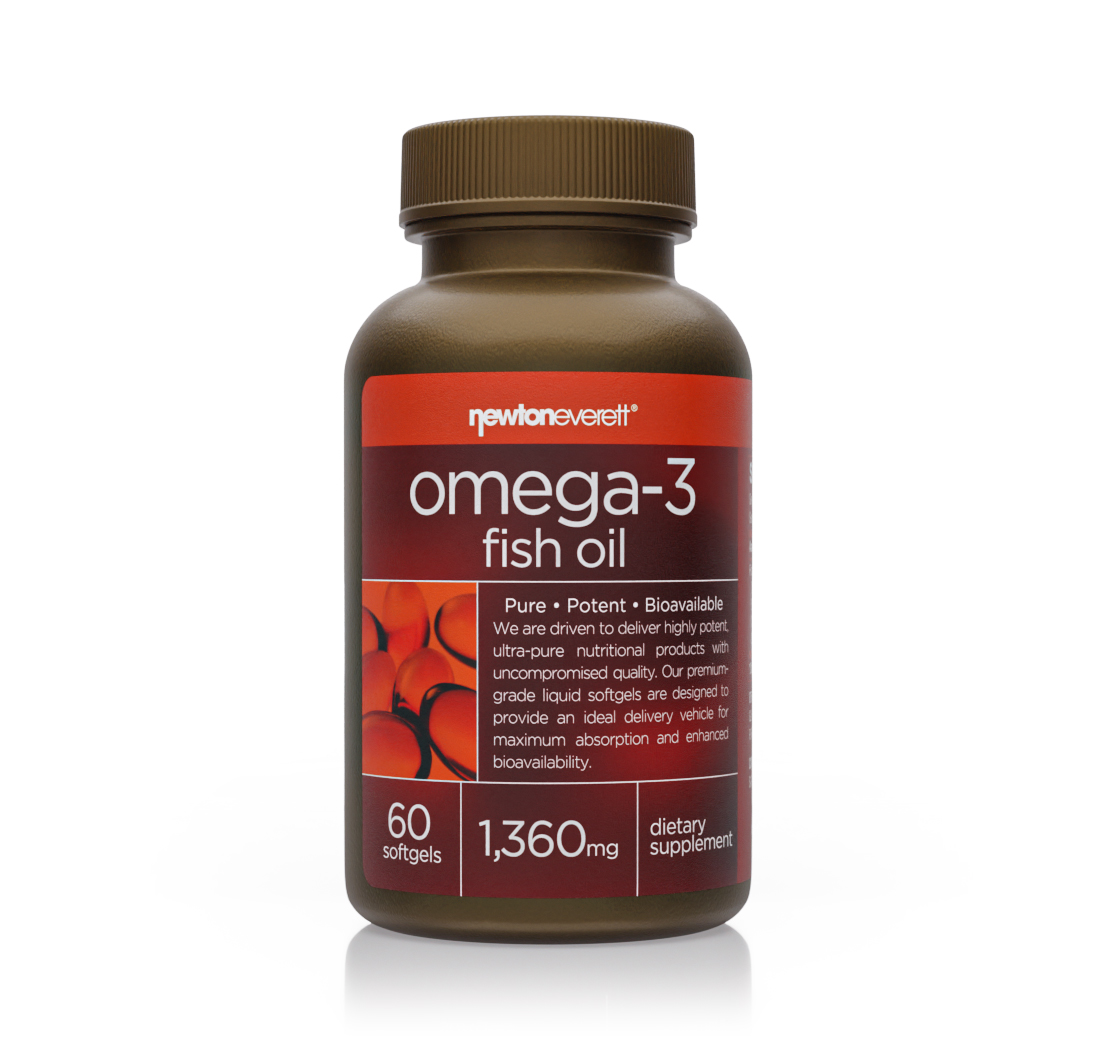 OMEGA-3 FISH OIL 1360mg 60 Softgels