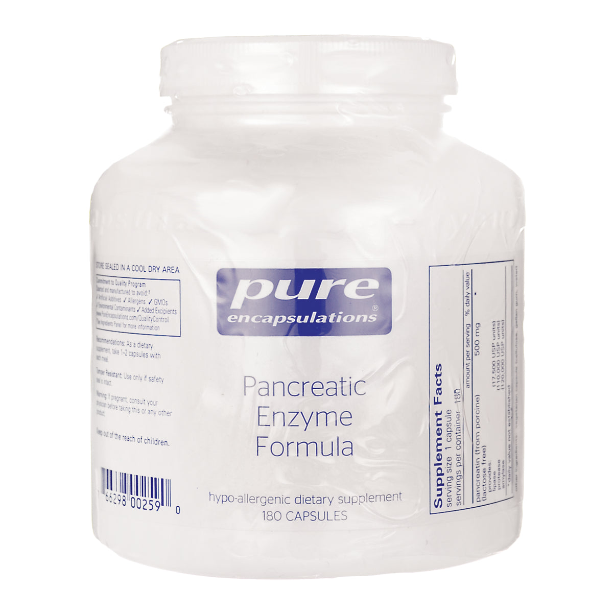 Pancreatic Enzyme Formula