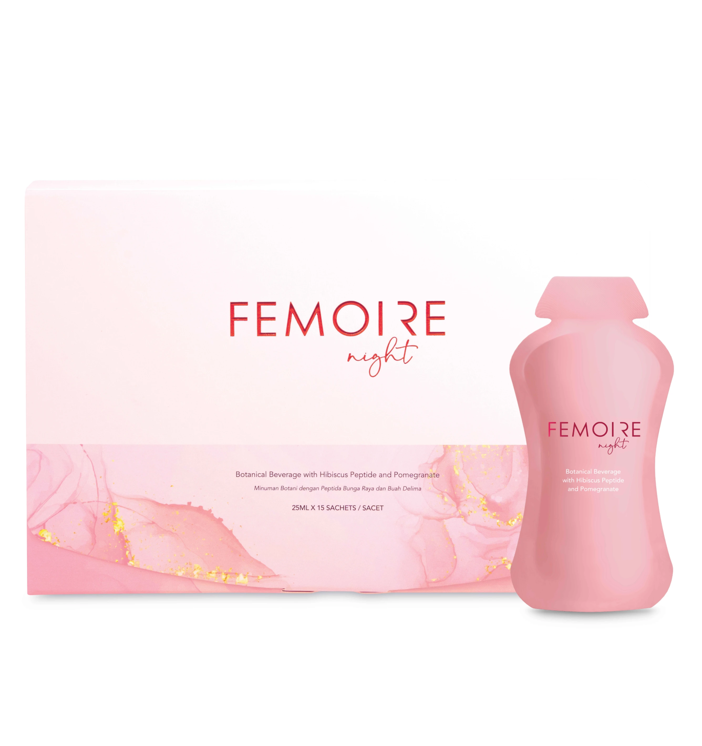 FEMOIRE Night 玫瑰養顏飲(15包)