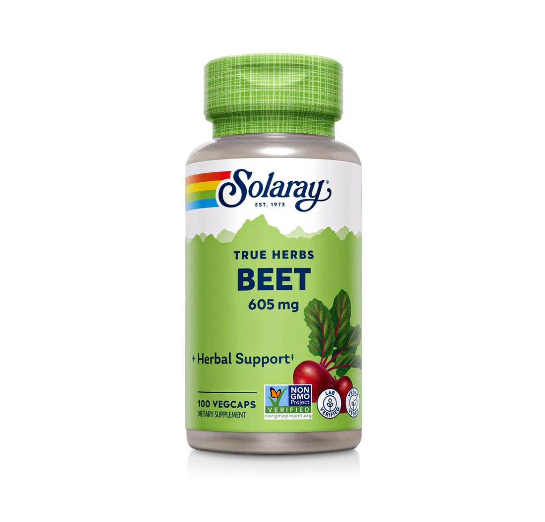 BEET ROOT 605mg 100 Vegetarian Capsules
