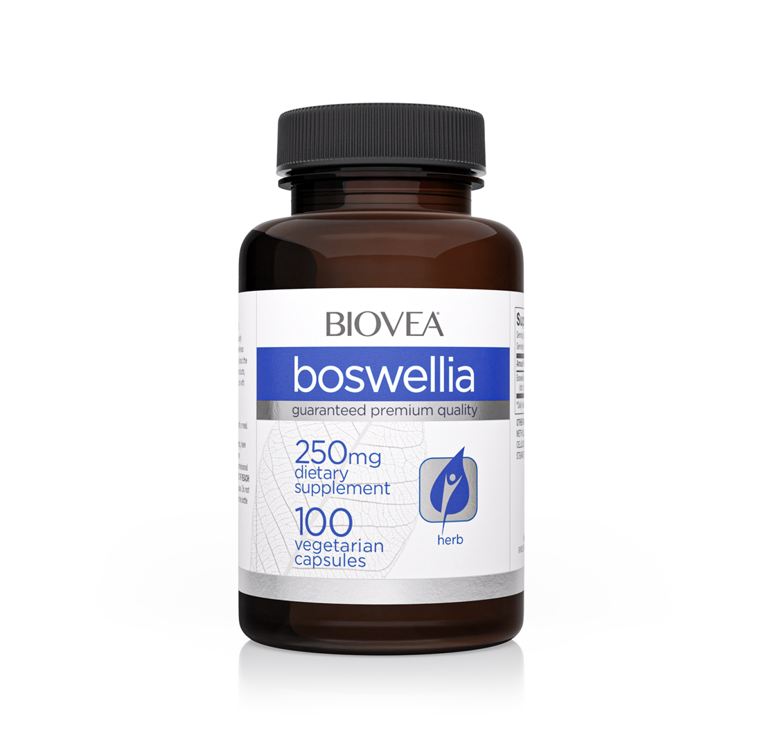 BOSWELLIA 250mg 100 Vegetarian Capsules