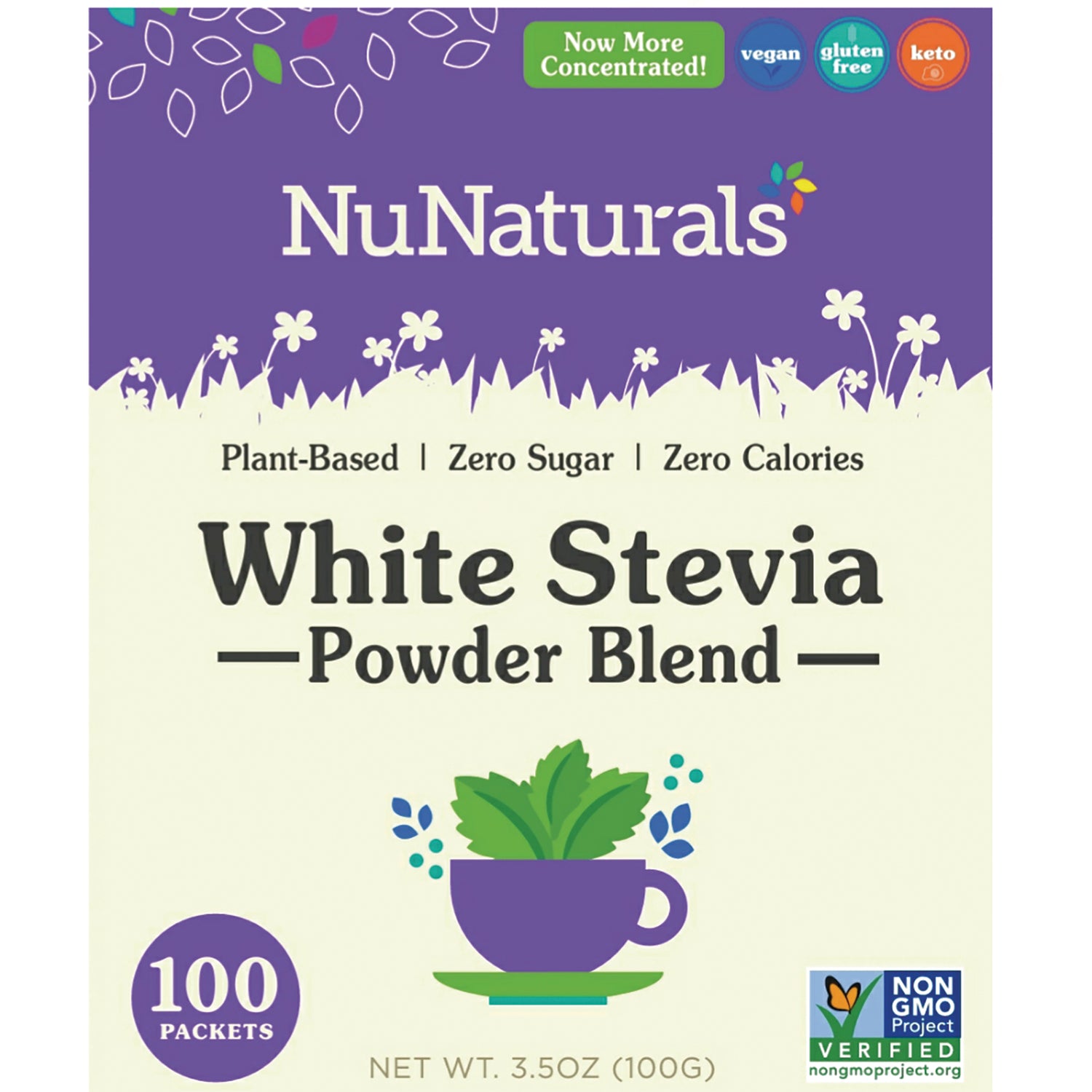 White Stevia Powder Blend