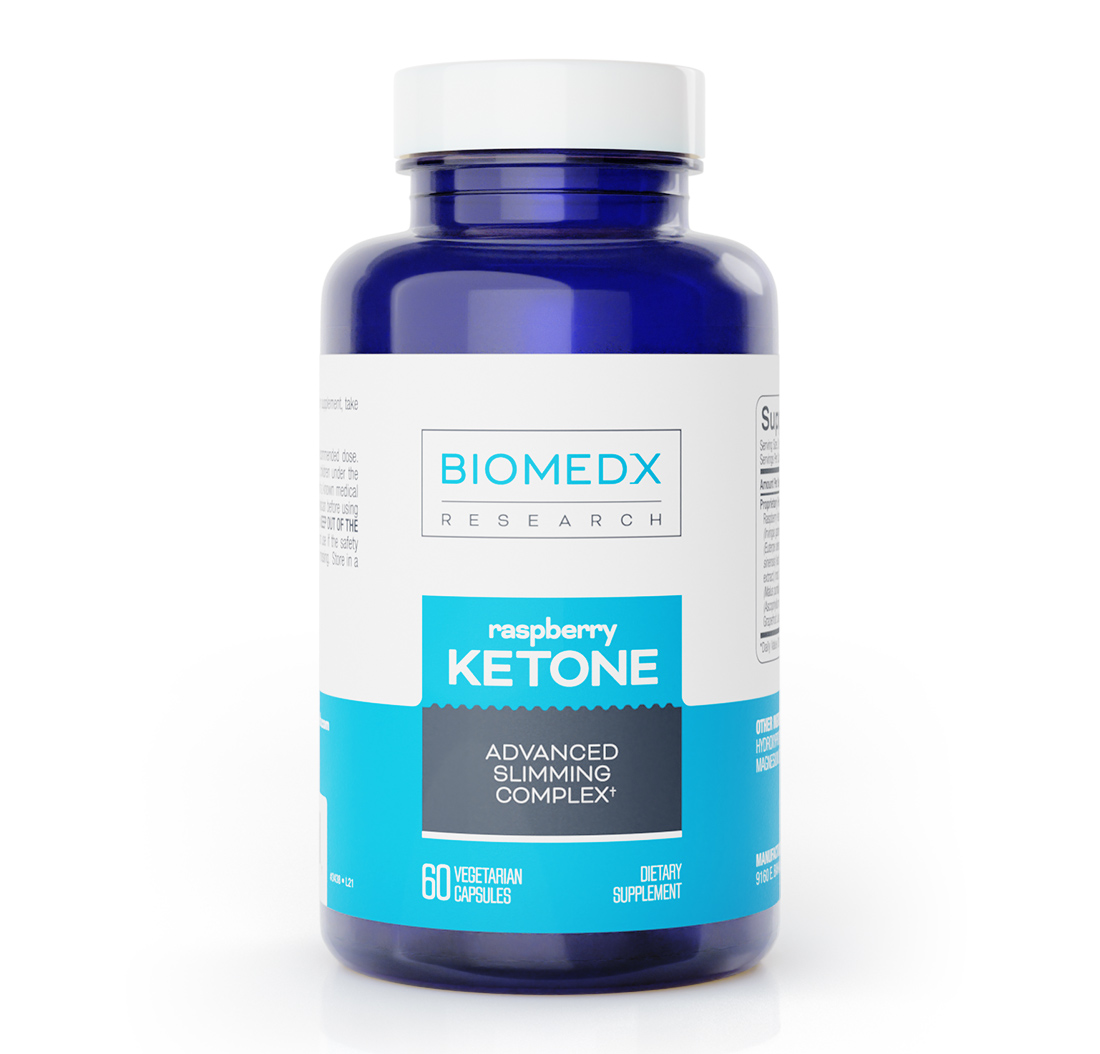 RASPBERRY KETONE ADVANCED SLIMMING COMPLEX 60 Vegetarian Capsules