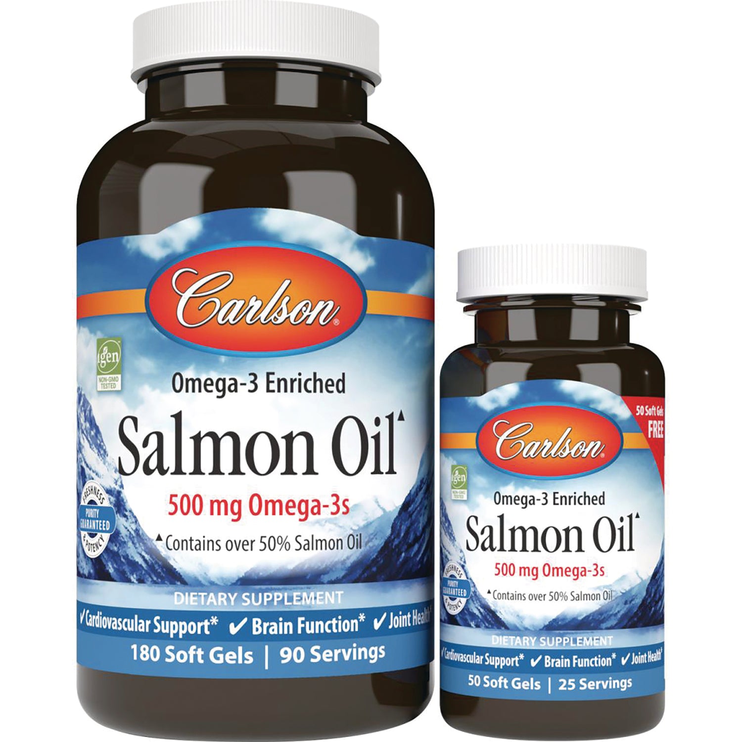 Omega-3 Enriched Salmon Oil