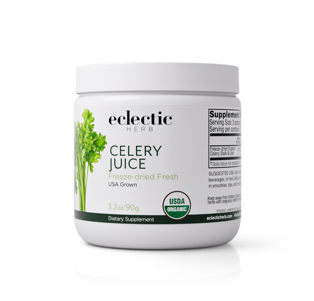 CELERY JUICE POWDER (Freeze-Dried Fresh) (3.2oz) 90g