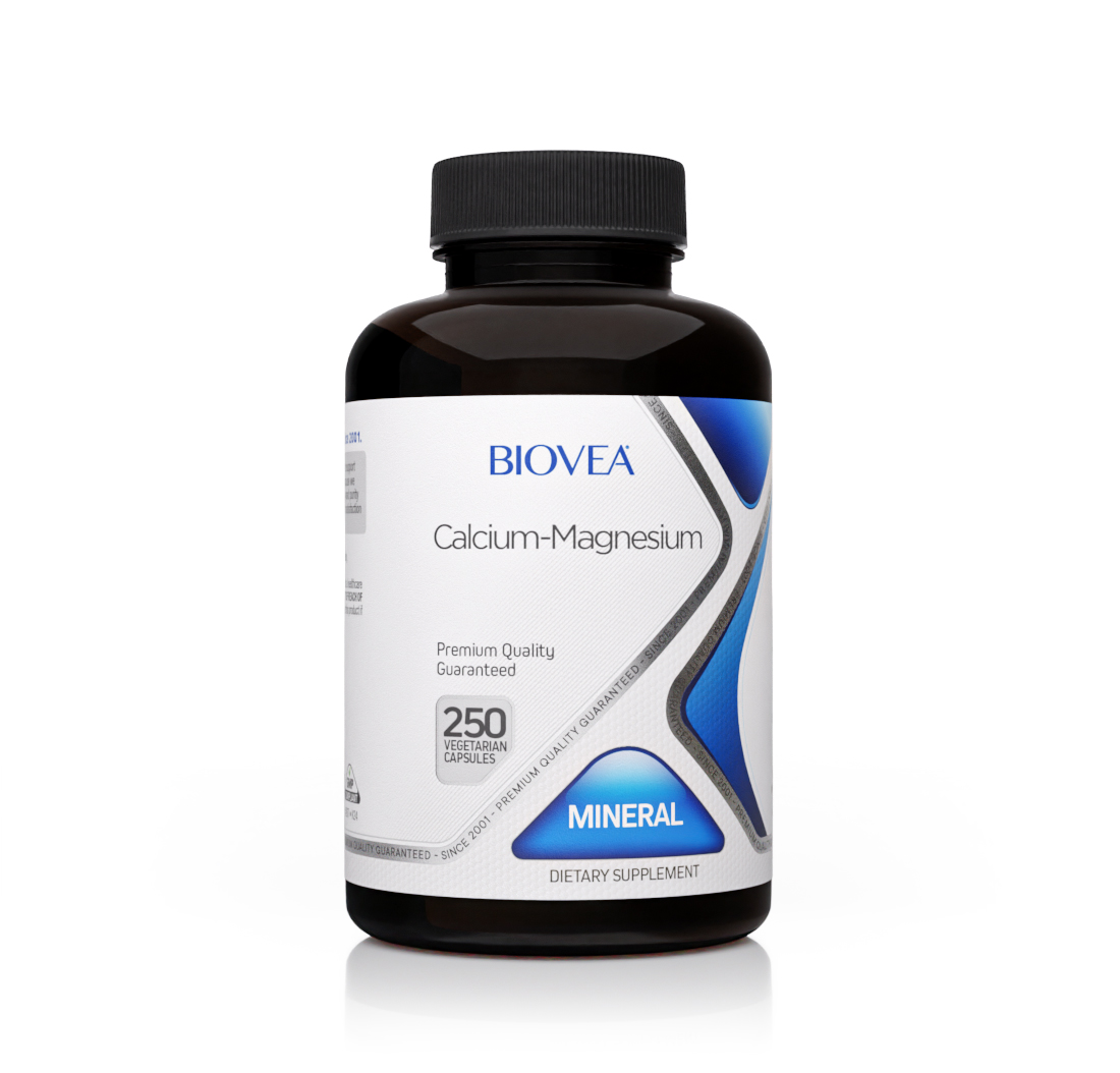CALCIUM 1000mg MAGNESIUM 500mg 250 Vegetarian Capsules