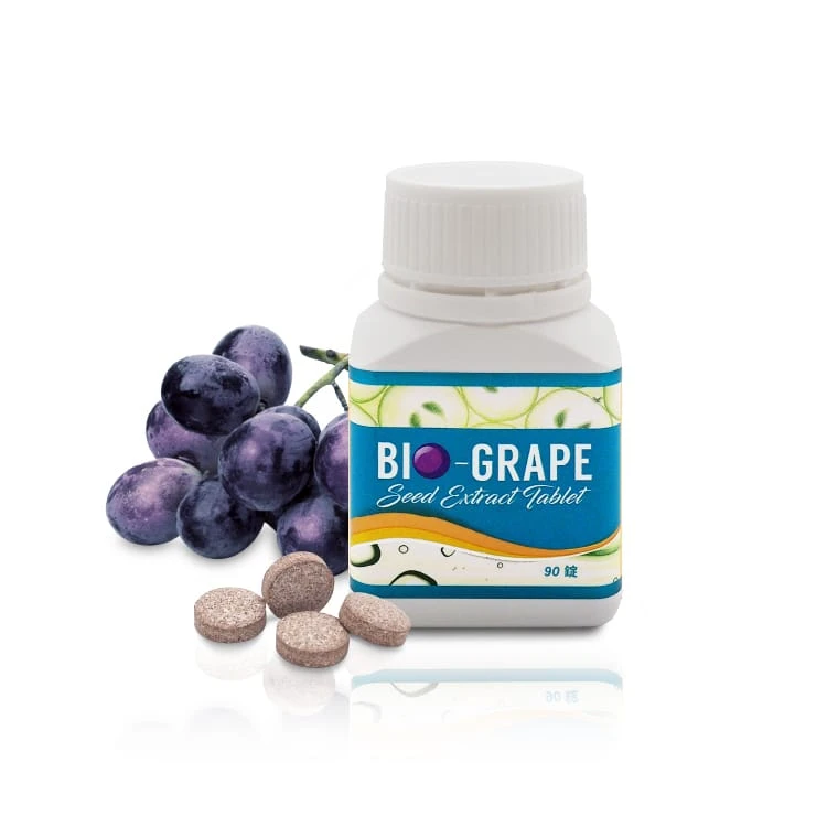BIO-GRAPE SEED 百優葡萄籽 (90錠)