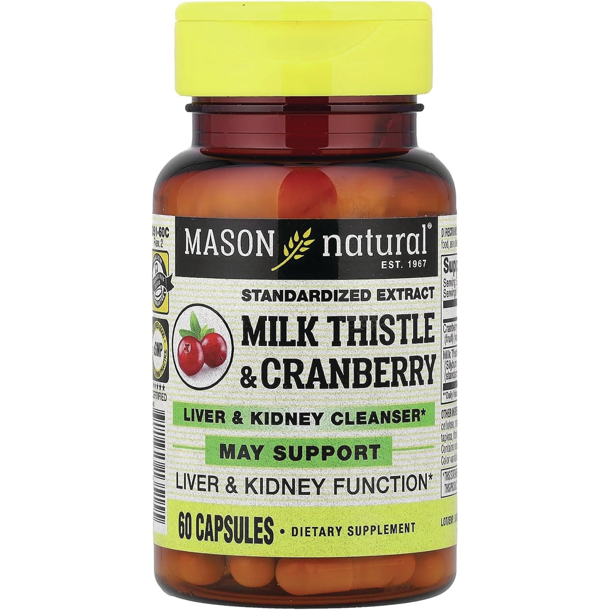 Milk Thistle/Cranberry Liver & Kidney Cleanser