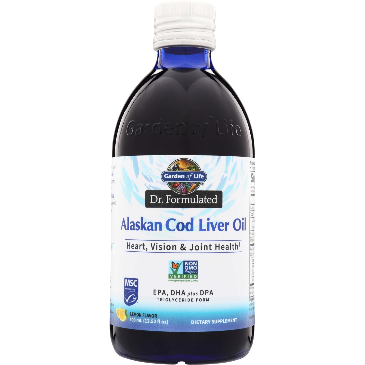 Dr. Formulated Alaskan Cod Liver Oil -  Lemon