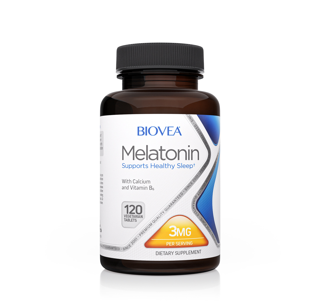MELATONIN 3mg 120 Vegetarian Tablets