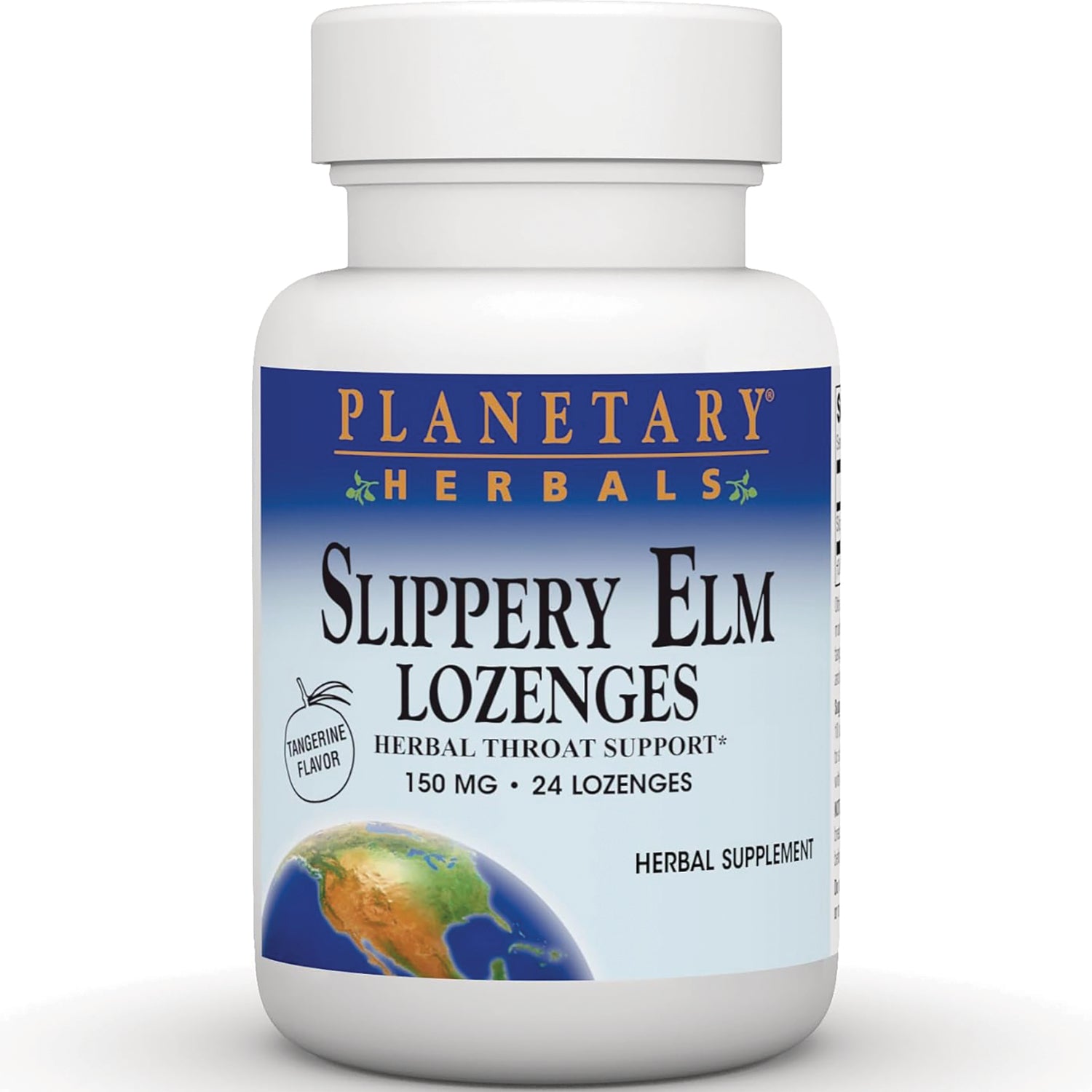 Slippery Elm Lozenges - Tangerine