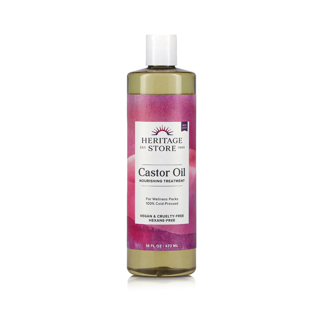 Cold-Pressed Castor Oil (16oz) 480ml