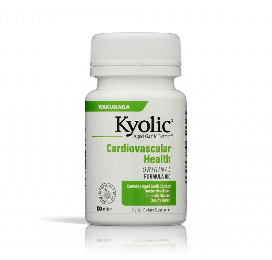 AGED GARLIC EXTRACT Cardiovascular Health (Formula 100) 100 Tablets
