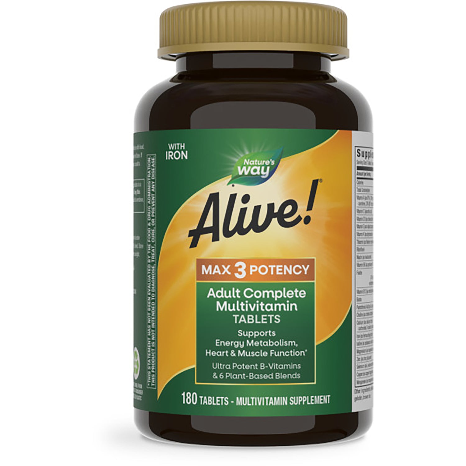 Alive! Max3 Potency Adult Complete Multivitamin