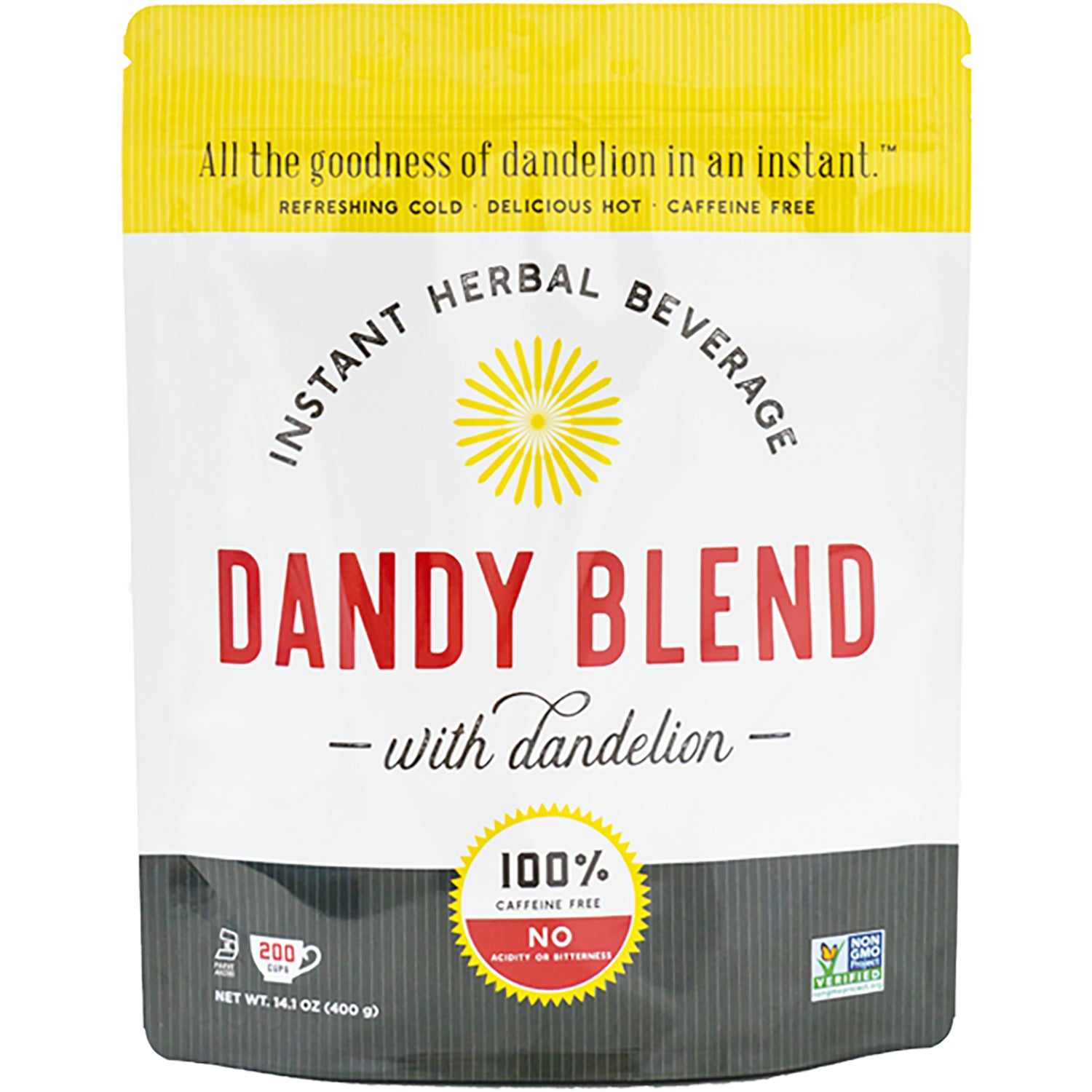 Instant Herbal Beverage with Dandelion
