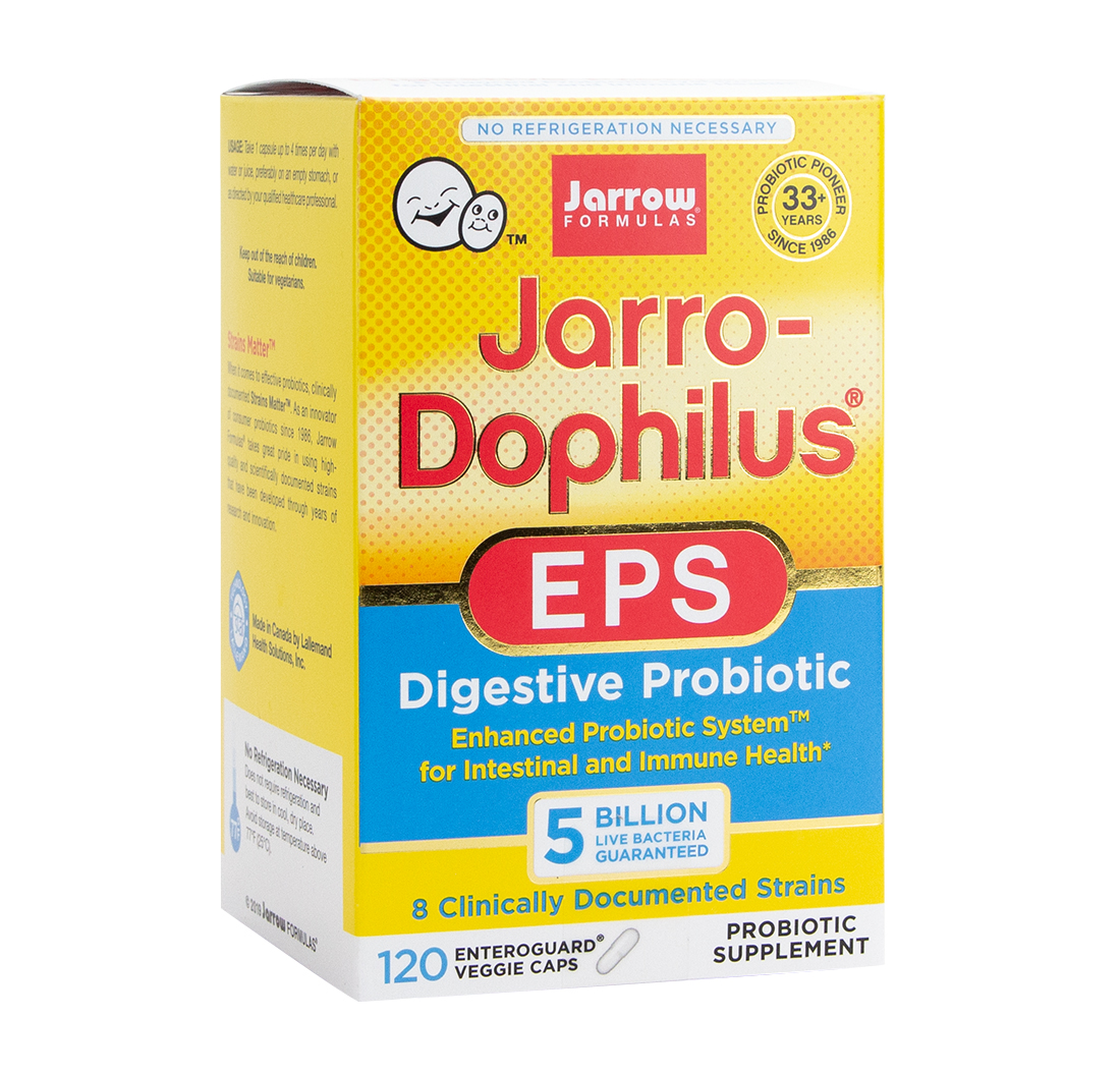 JARRO-DOPHILUS EPS PROBIOTIC 5 BILLION 120 Vegetarian Capsules