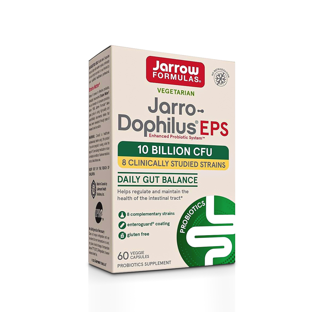 JARRO-DOPHILUS EPS PROBIOTIC 10 BILLION 60 Vegetarian Capsules