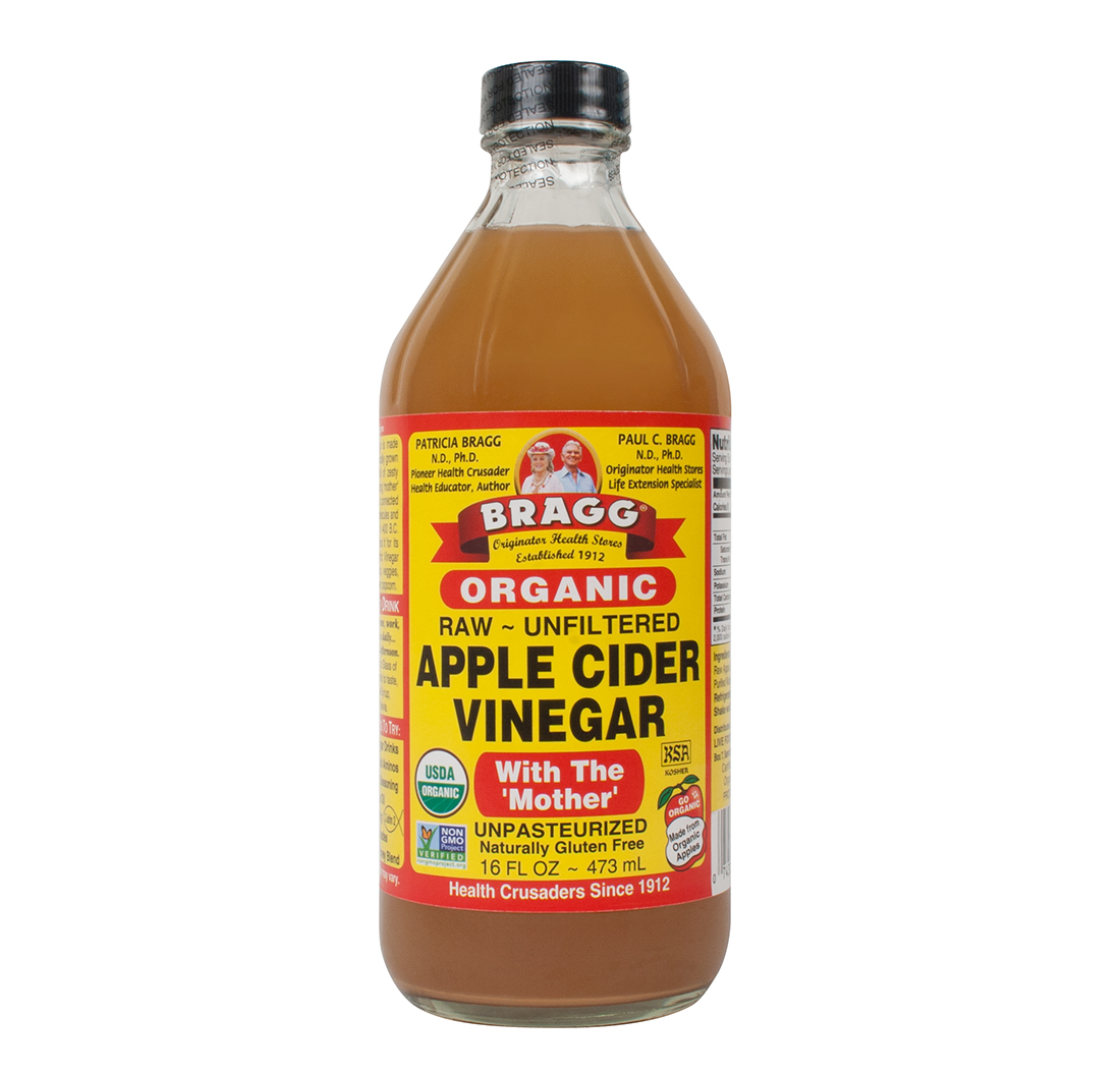 APPLE CIDER VINEGAR (Raw - Organic) (16oz) 473ml