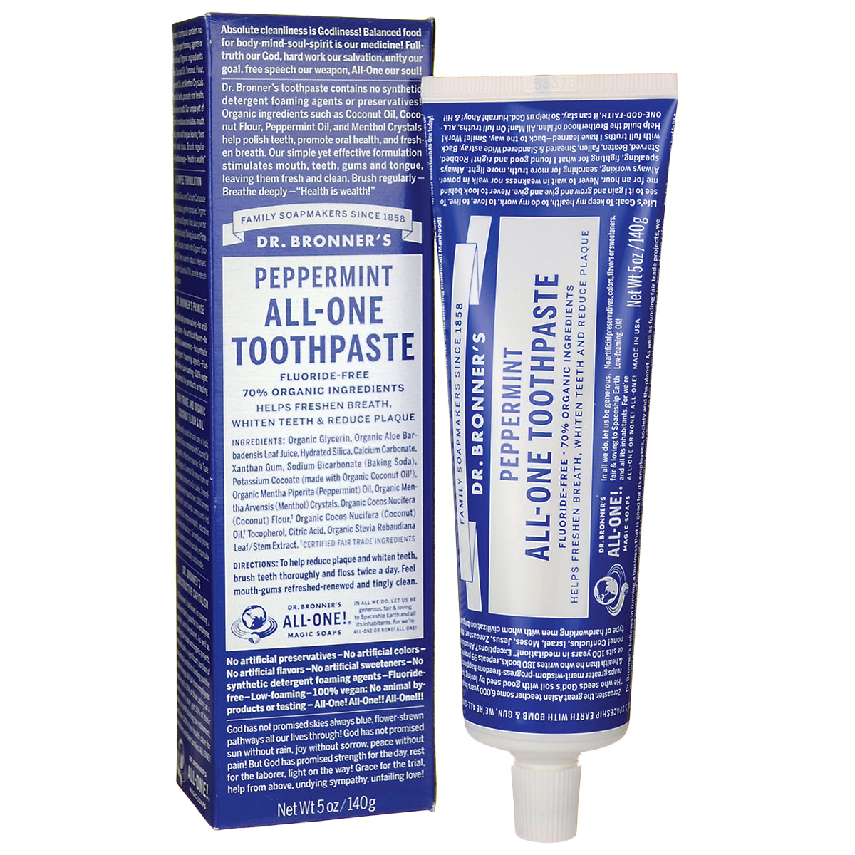 Peppermint All-One Toothpaste