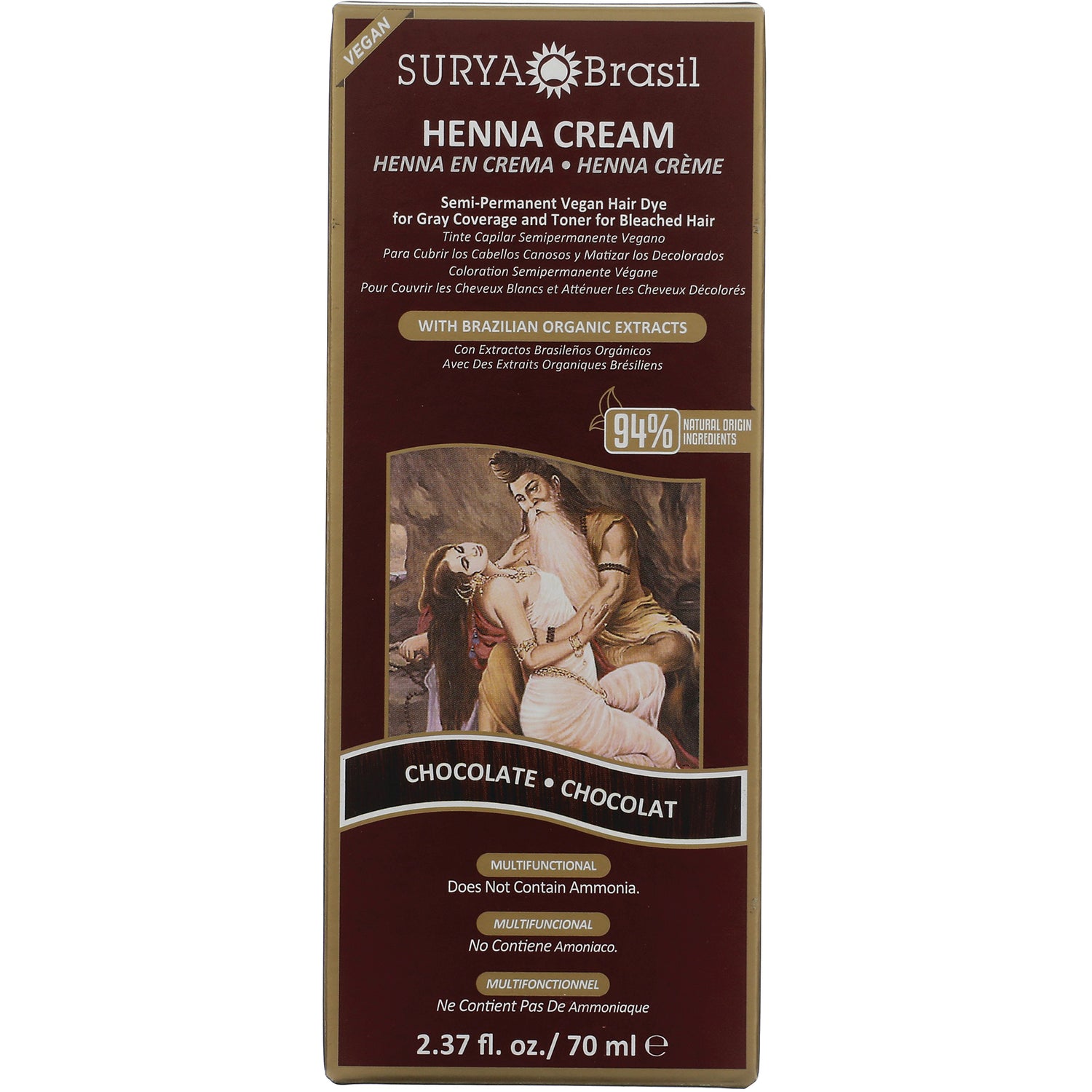 Henna Cream - Chocolate