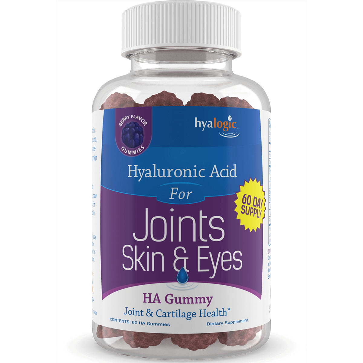Hyaluronic Acid for Joints, Skin & Eyes - Berry
