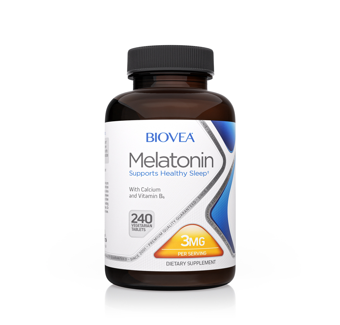 MELATONIN 3mg 240 Vegetarian Tablets