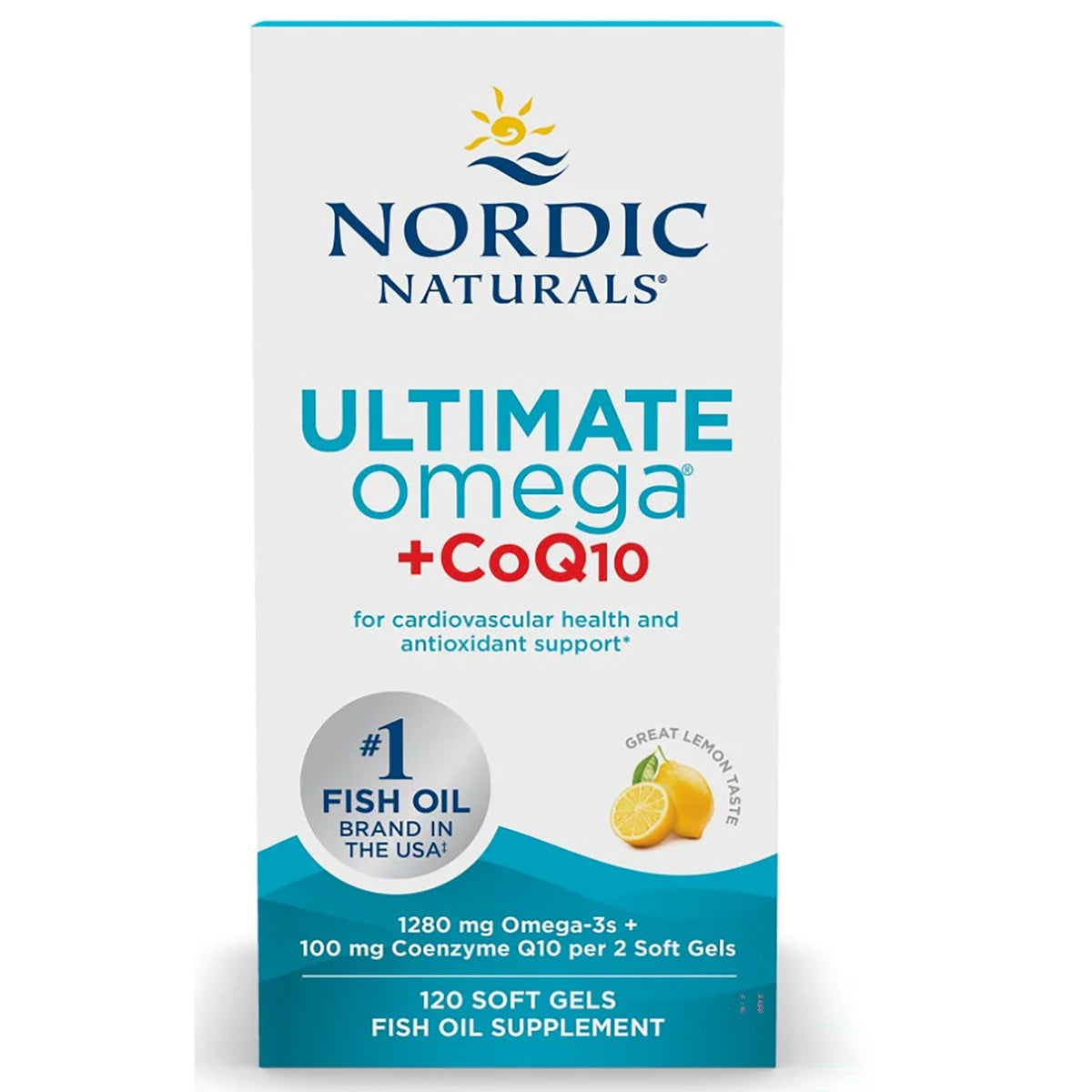 Ultimate Omega + CoQ10 - Lemon