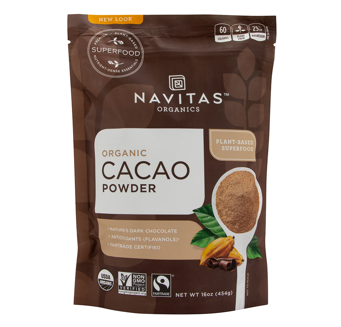 CACAO POWDER (Organic, Plant-Based, Superfood) (8oz) 227g